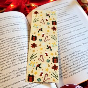 Marque page de Noël