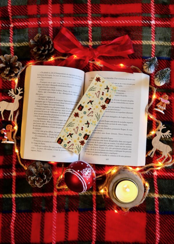Marque page de noël