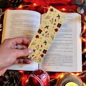 Marque page de noël