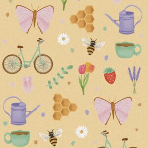 Marque page Printemps
