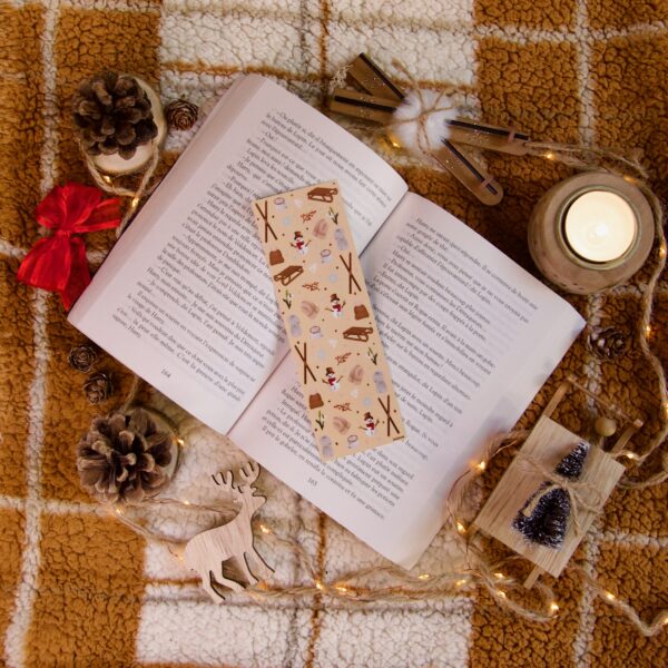 Marque page d'hiver
