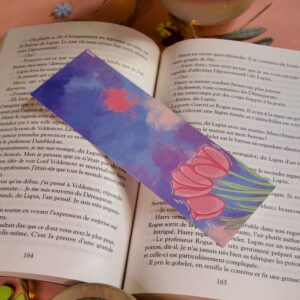 Marque page Les tulipes
