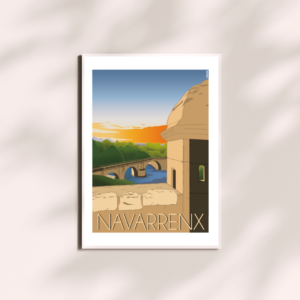 Affiche L&rsquo;Échauguette – Navarrenx