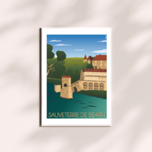 Affiche Le Pont de la Légende – Sauveterre de Béarn