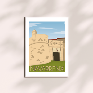 Affiche La Porte Saint Antoine – Navarrenx