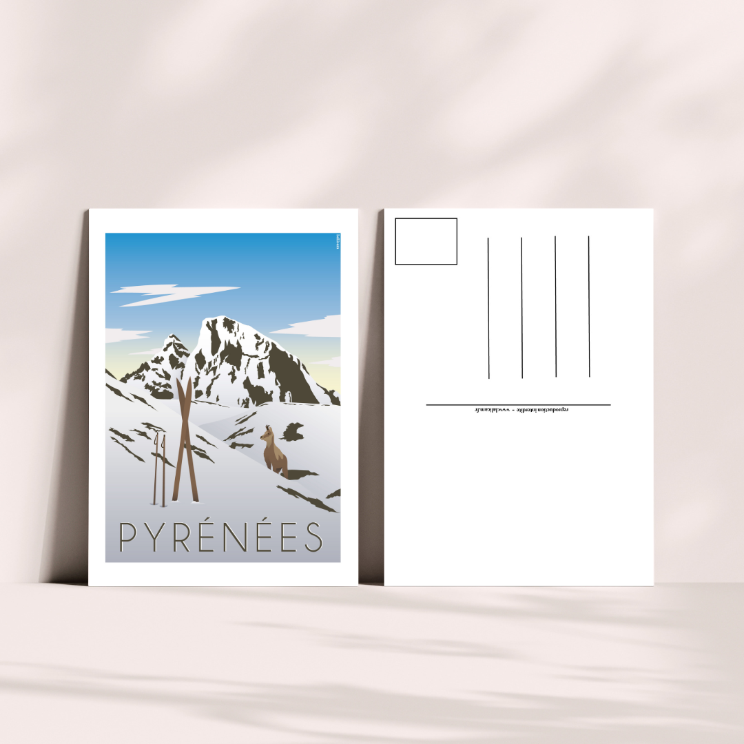 Carte postale Pyrénées