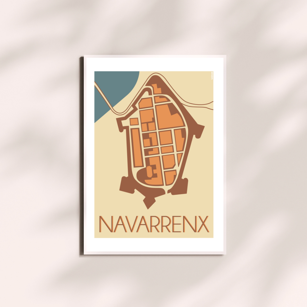 Affiche La Tortue - Navarrenx