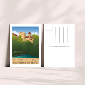 Carte postale Tour Monréal – Sauveterre de Béarn