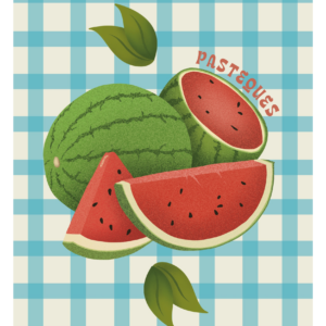 Illustration Pastèques