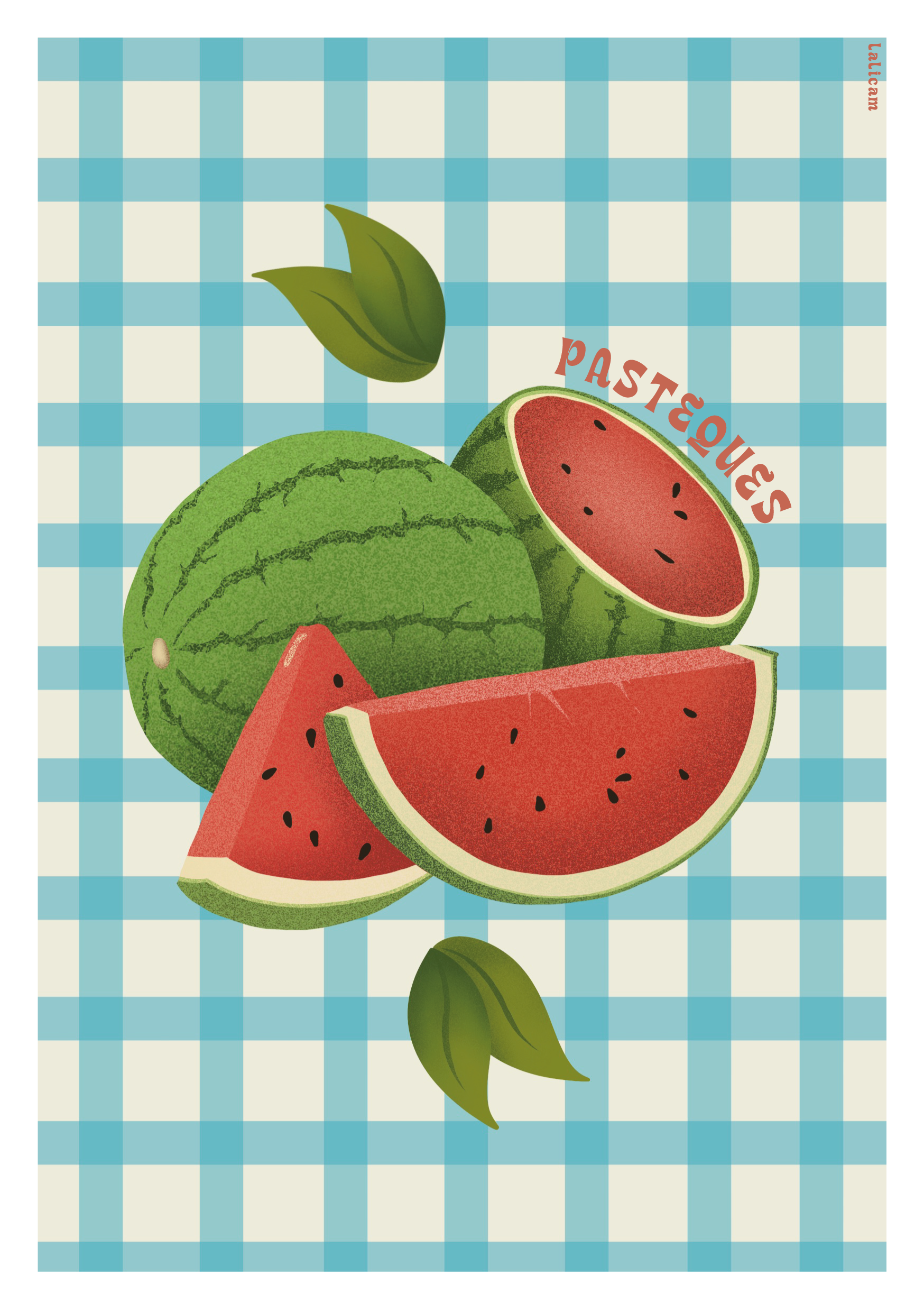 Illustration Pastèques – Image 2