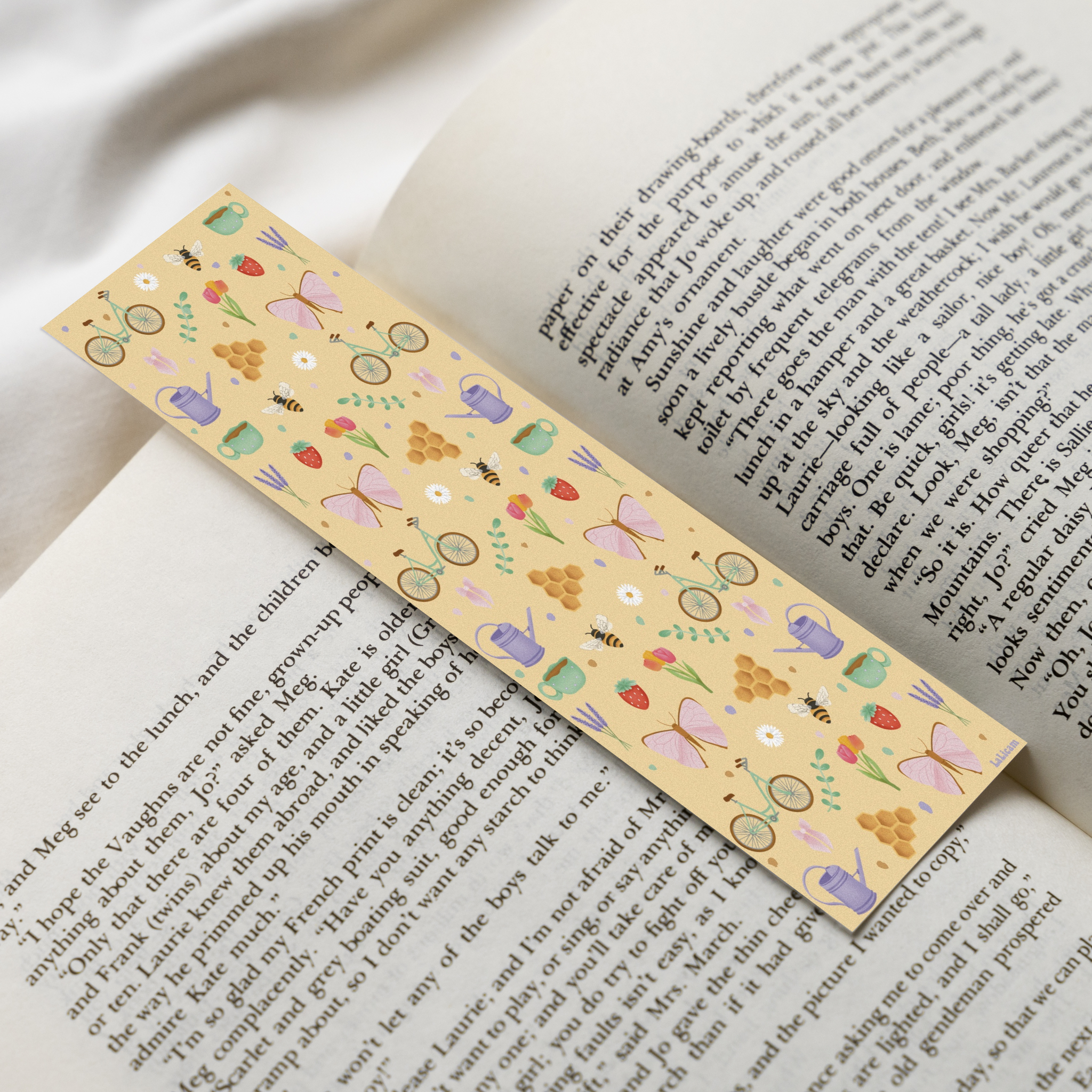 Marque page Printemps