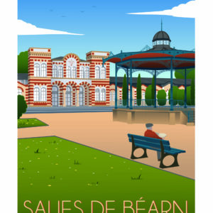Affiche Thermes – Salies de Béarn
