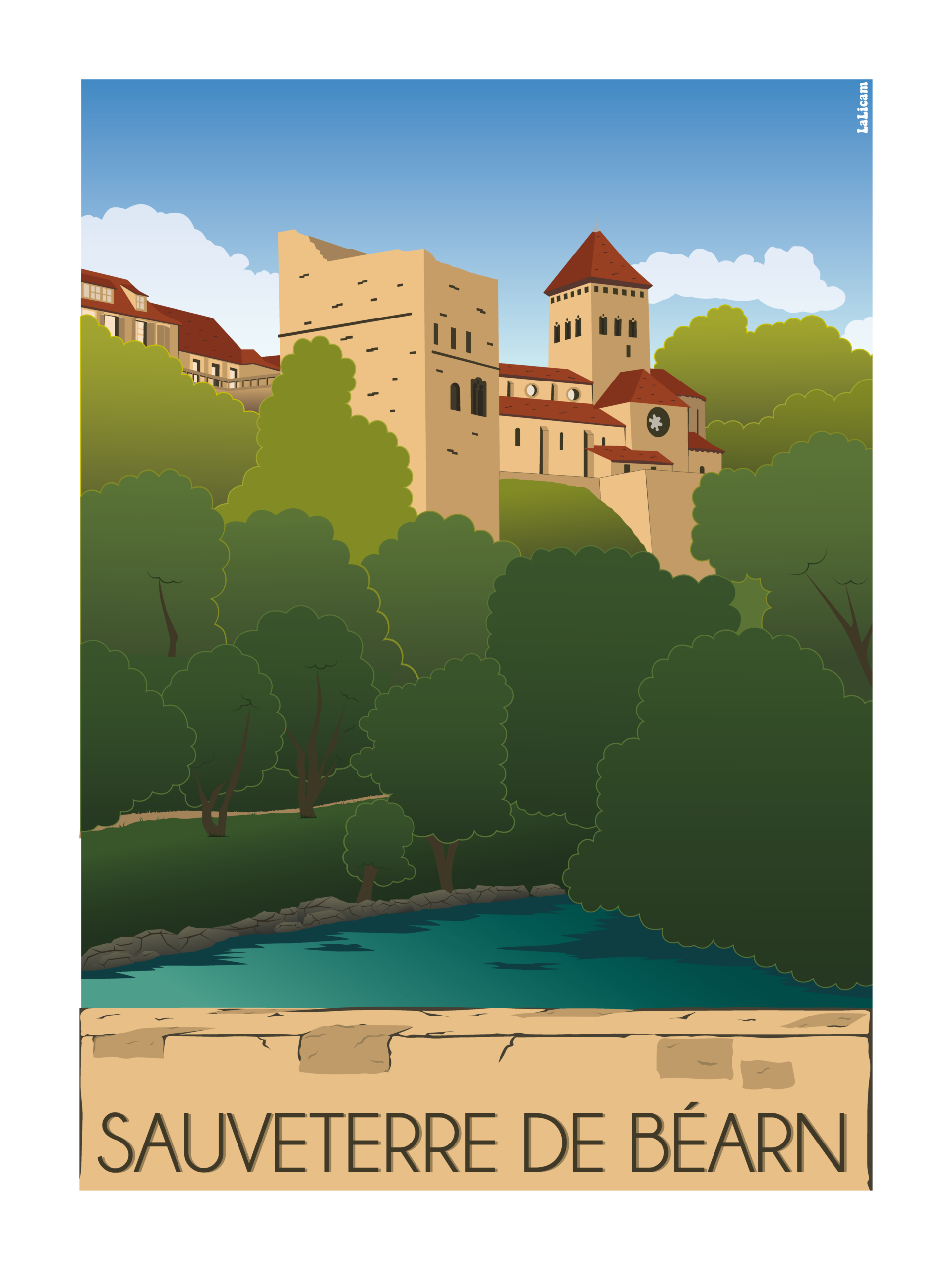 Affiche Tour Monréal - Sauveterre de Béarn – Image 2