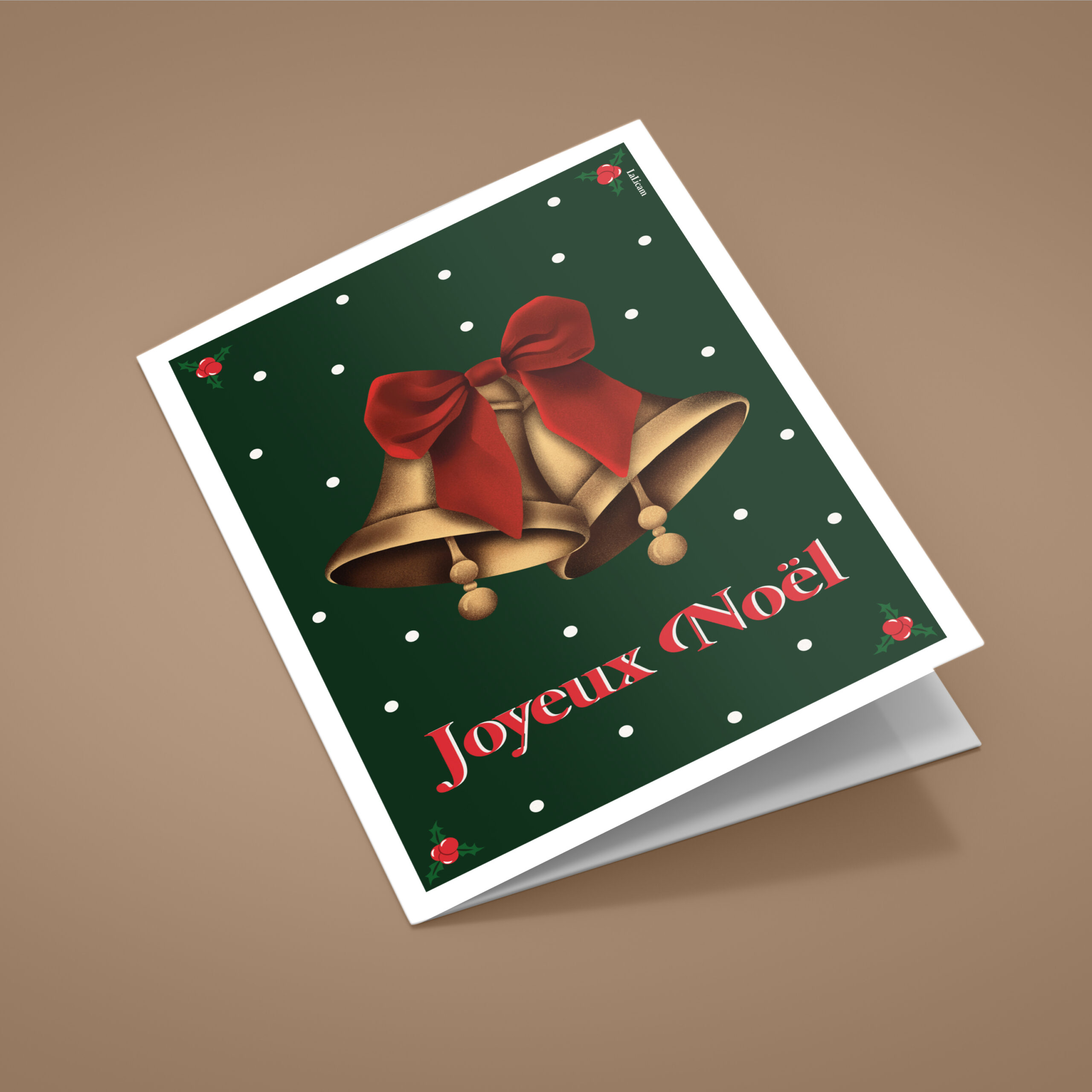 Carte de voeux - Cloches de Noël – Image 2