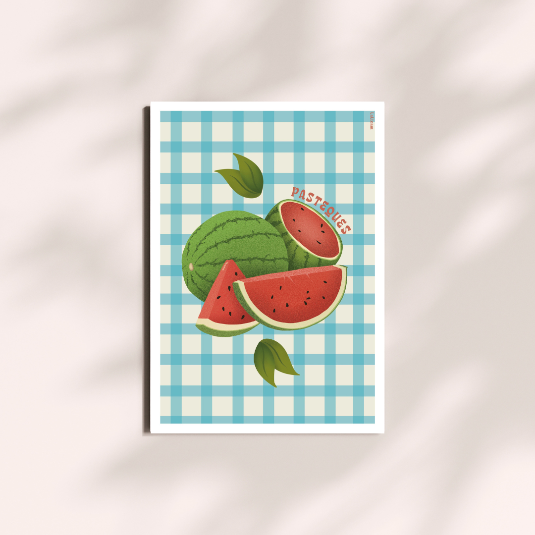 Illustration Pastèques