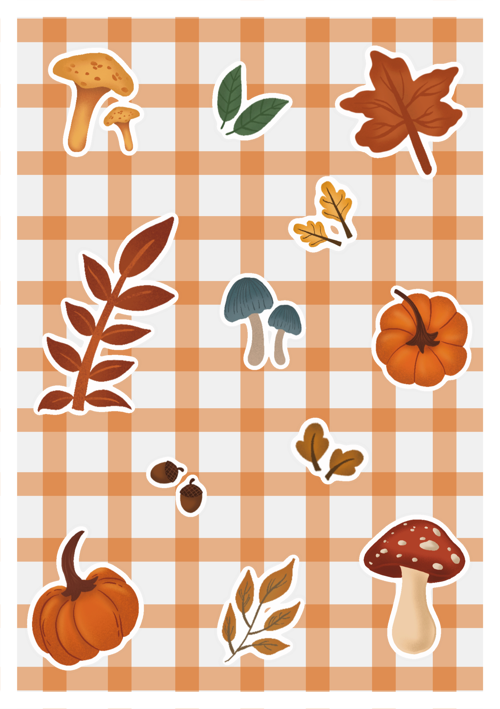 Planche stickers - Automne – Image 2