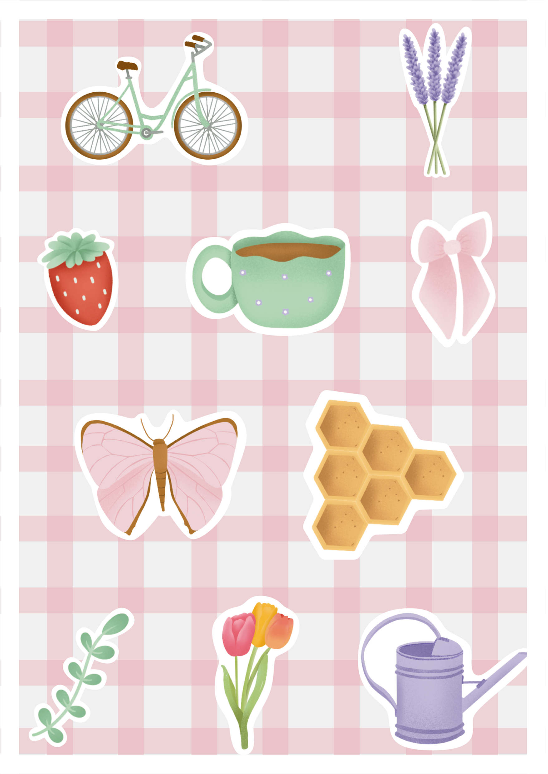 Planche stickers - Printemps – Image 2
